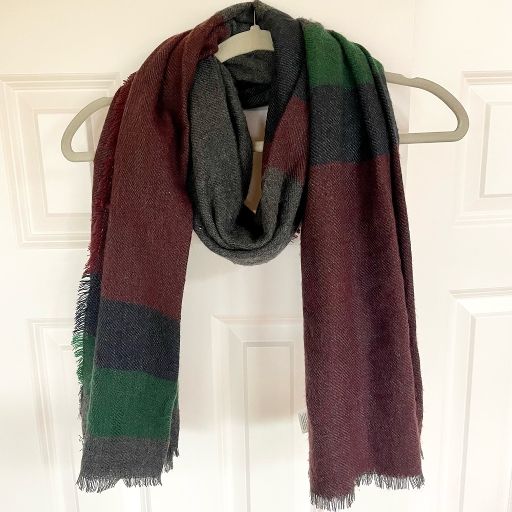 Treasure & Bond striped blanket scarf